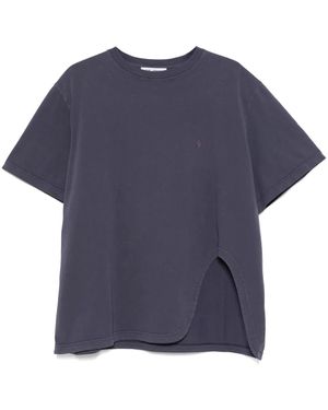 The Attico アシンメトリー Tシャツ - ブルー