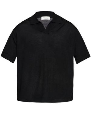 FRAME Polo De Manga Corta - Negro