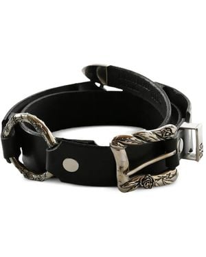 Enfants Riches Deprimes Double-Ring Belt - Black