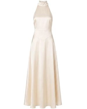 Reformation Katelyn Silk Maxi Dress - White