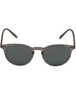 Oliver Peoples Round-Frame Sunglasses - Grey