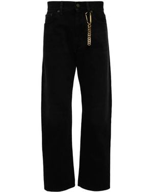 DARKPARK Larry Mid-Rise Straight-Leg Jeans - Black