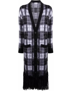 RED Valentino Cardigan Mit Print - Schwarz