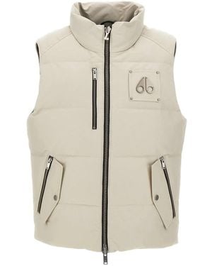 Moose Knuckles Gilet Con Placca Logo - Neutro