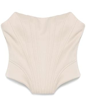 GIUSEPPE DI MORABITO Corset Top - White