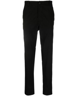 Transit High-Waisted Straight-Leg Trousers - Black