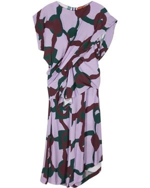 Colville Seung Midi Dress - Purple
