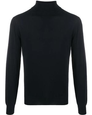 Dell'Oglio リブニット セーター - ブラック