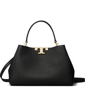 Tory Burch Medium Eleanor Soft Satchel - Black