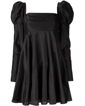Macgraw 'Romantic' Kleid Mit Puffärmeln - Schwarz
