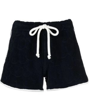 Jacob Cohen Bermudas Con Logo En Relieve - Negro