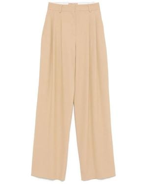 Ermanno Scervino Pleated Pants - Natural
