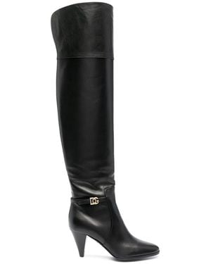 Dolce & Gabbana Dolce & Gabbana Cruise Leather Boots - Black