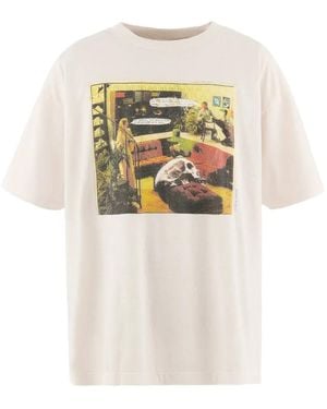 SAINT Mxxxxxx X Jamie Reid Graphic-Print T-Shirt - White