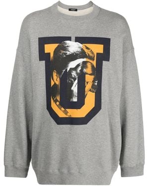 Undercover Graphic-Print Sweatshirt - Grey