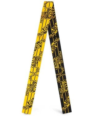 Fendi Wrappy Graphic-Print Scarf - Yellow