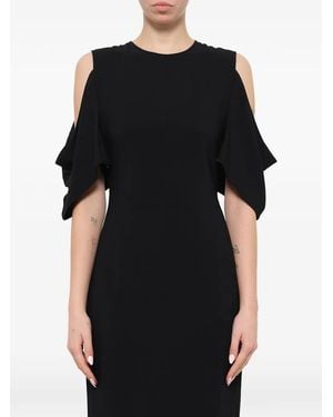 Givenchy Vestido De Hombros Descubiertos - Negro