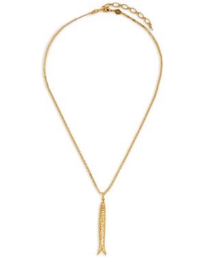 Anni Lu Hippie Fish Charm Necklace - Metallic