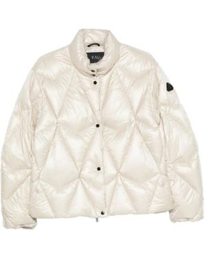 Moose Knuckles Iceberg Diamond-Quilted Padded Jacket - White