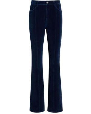 Cinq À Sept Shailene Velvet Denim Pants - Blue