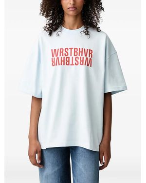 WRSTBHVR Rasmus V2 T-Shirt - Weiß