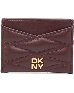 DKNY Minna Card Holder - Purple