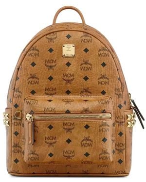MCM Mochila Visetos Stark - Marrón