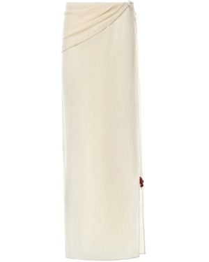 Magda Butrym Skirts Lyocell - White