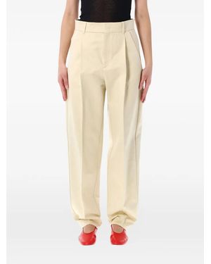 Soeur Graham Pleated Trousers - Natural