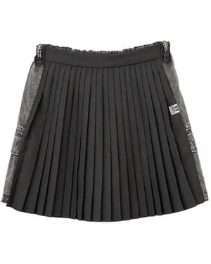 Maison Mihara Yasuhiro Short-Jupe À Poches Cargo - Black