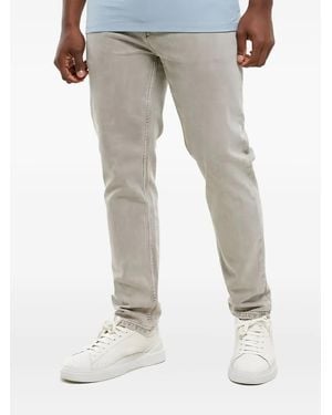 HUGO Jeans mit Logo-Patch - Grau