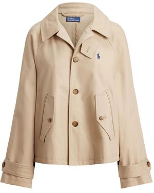 Polo Ralph Lauren Jacke mit Raglanärmeln - Natur