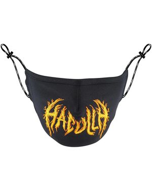 Haculla Logo-Embroidered Face Mask - Black