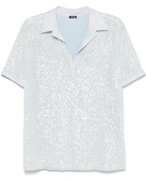 Kiton Sequinned Top - White
