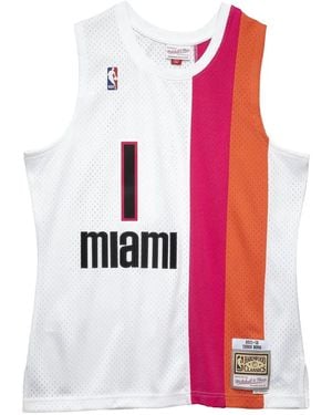 Mitchell & Ness "Nba Heat 2011 Chris Bosh" Swingman Trikot - Rot