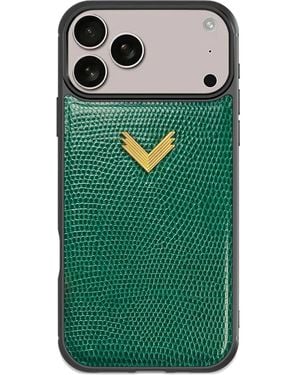Velante Snakeskin Iphone 17 Pro Phone Case - Green