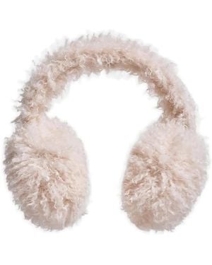 Moncler Fluffy Earmuffs - Pink