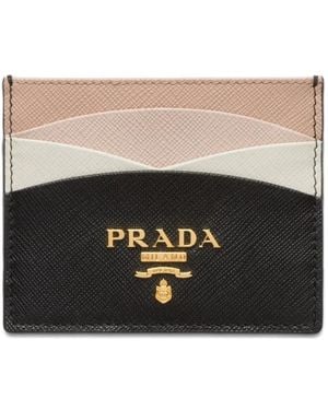 Prada Klassisches Kartenetui - Schwarz