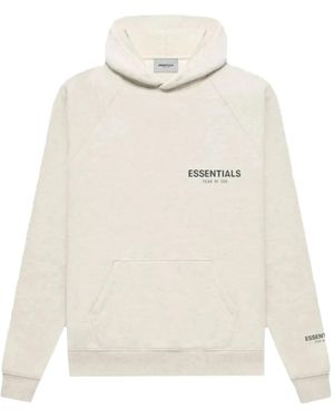 Fear Of God Raglan sleeve hoodie - Blanco