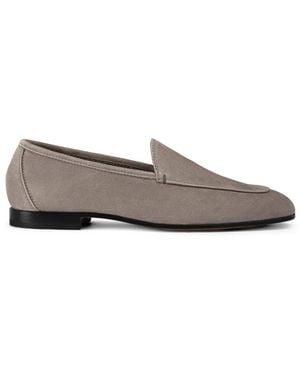 Doucal's Suede Loafers - Gray