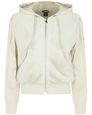Moose Knuckles Patch hooded jacket - Blanco