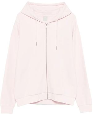 flâneur Signature Hoodie Met Rits - Roze