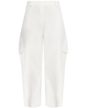 Lisa Yang Azaria Cargo Pocket Trousers - White