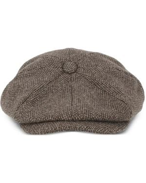 Barbour Winston Baker Boy Cap - Gray
