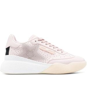Stella McCartney スパンコール スニーカー - ピンク