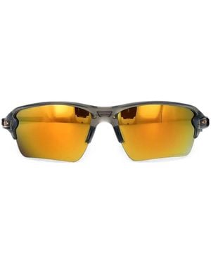 Oakley Flak 2.0 Xxl Rectangle-Frame Sunglasses - Metallic