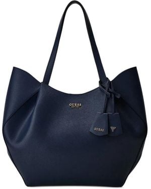 Guess Amorette Pochette Shopper Bag - Blue