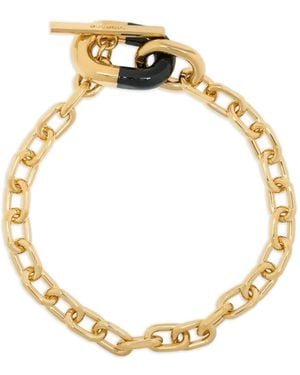 Rabanne Chain-Link Bracelet - Metallic