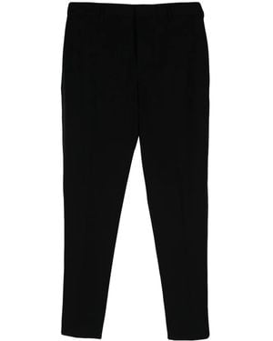 Saint Laurent High-Rise Tailored Trousers - Black