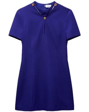 Versace Medusa '95 Cut-Out Mini Dress - Blue